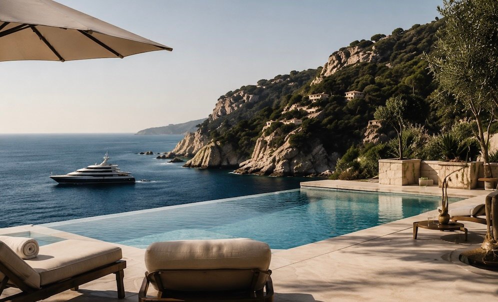 Mediterranean coastline